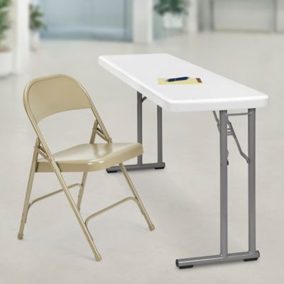 Deluxe Folding Chair - Tan H-2227T - ULINE