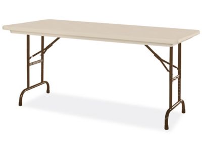 Standing height folding deals table