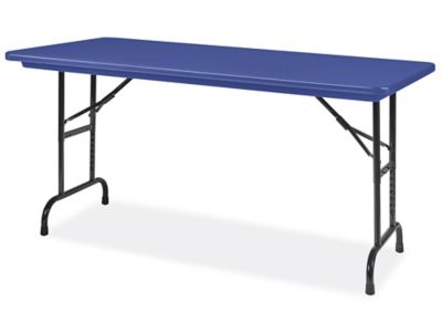 Mesa Plegable a la Mitad Económica - 60 x 30 H-2749FIH - Uline