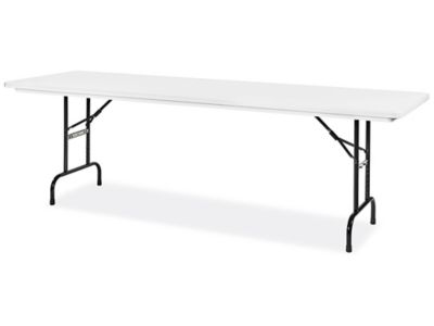  Deluxe Folding Table - 96 x 30", Adjustable Height