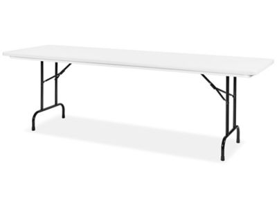 Deluxe Folding Table - 96 x 30", Fixed Height