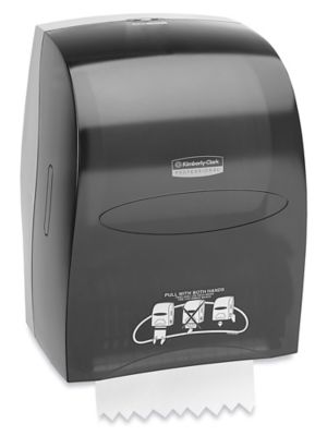 Merfin Two Hands Pull Down Smart Cut Paper Towel Dispenser for Hard Roll  Towels