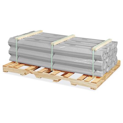 Parking Stop Skid Lot - 6', Plastic, Gray H-2309GR-S