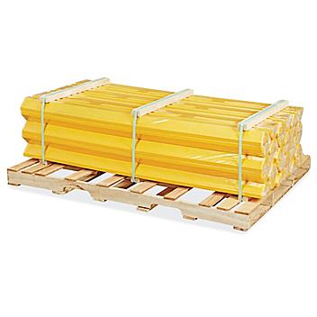 Parking Stops Skid Lot - 6', Plastic, Yellow H-2309Y-S