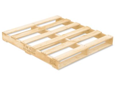 Palette de bois traité à la chaleur – 58 x 41 po H-1618 - Uline