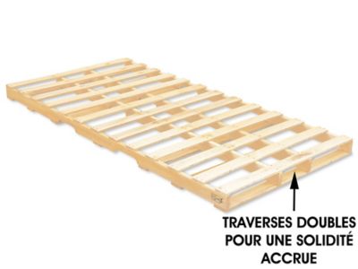 Heat Treated Wood Pallet - 96 x 48" H-2329