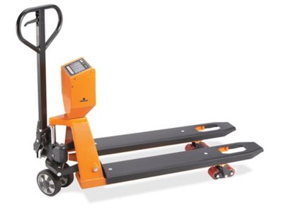 Uline Pallet Truck Scale Narrow Fork, 46 x 21", 5,000 lbs x 1 lb H