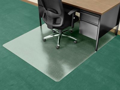 Luxstep Tapete para silla de oficina para alfombra, tapete de silla para  alfombra, protector de suelo de madera dura/azulejos, tapete de silla de