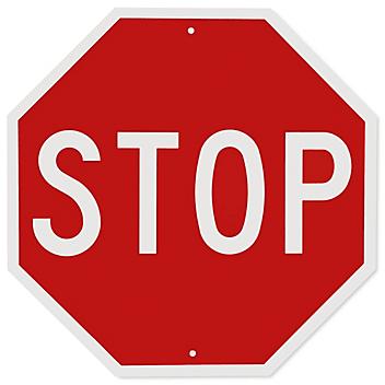 "Stop" Sign - 24 x 24", Engineer Grade H-2381
