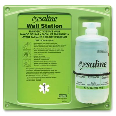 Honeywell Secondary Single-Bottle Eyewash Station - 32 oz Capacity H-2388
