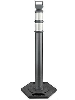 Delineator Post with Base - 45", Black H-2391BL