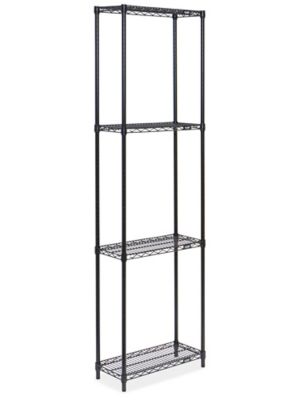 S-Hooks for Wire Shelving Units - Black H-2420S - Uline