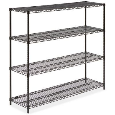 Shelf Dividers - 18 x 8, Black - ULINE - Qty of 4 - H-1760BL