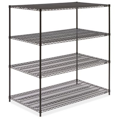 Black Wire Shelving Unit - 60 x 36 x 63" H-2427-63