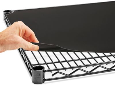 Plastic Shelf Liner - 60 x 24", Black H-2441BL