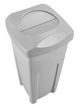 Rubbermaid&reg; Hands-Free Trash Can - 23 Gallon, Gray H-2445GR