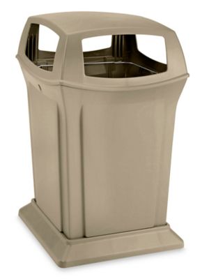 Rubbermaid® Recycling Station - 92 Gallon H-2457 - Uline