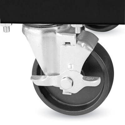 Cabinet Dolly - 48 x 24", Black H-2463BL - Uline