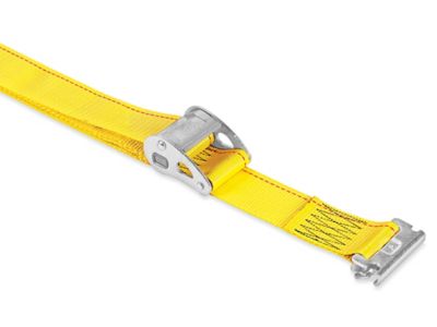 LiftAll® E-Track Cam Buckle Style Tie-Downs - 2 x 12', 2,500 lb