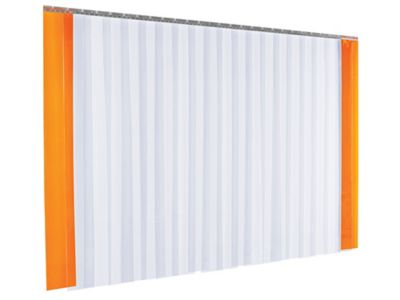 Smooth Vinyl Strip Door Kit - 14 x 12' H-2467