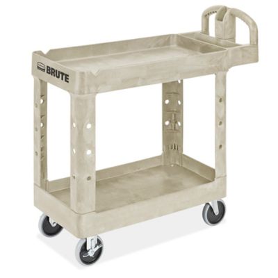 Uline Utility Cart - 45 x 25 x 33, Gray H-2504GR - Uline