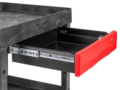 Rubbermaid FG459300RED Single Full Extension Drawer