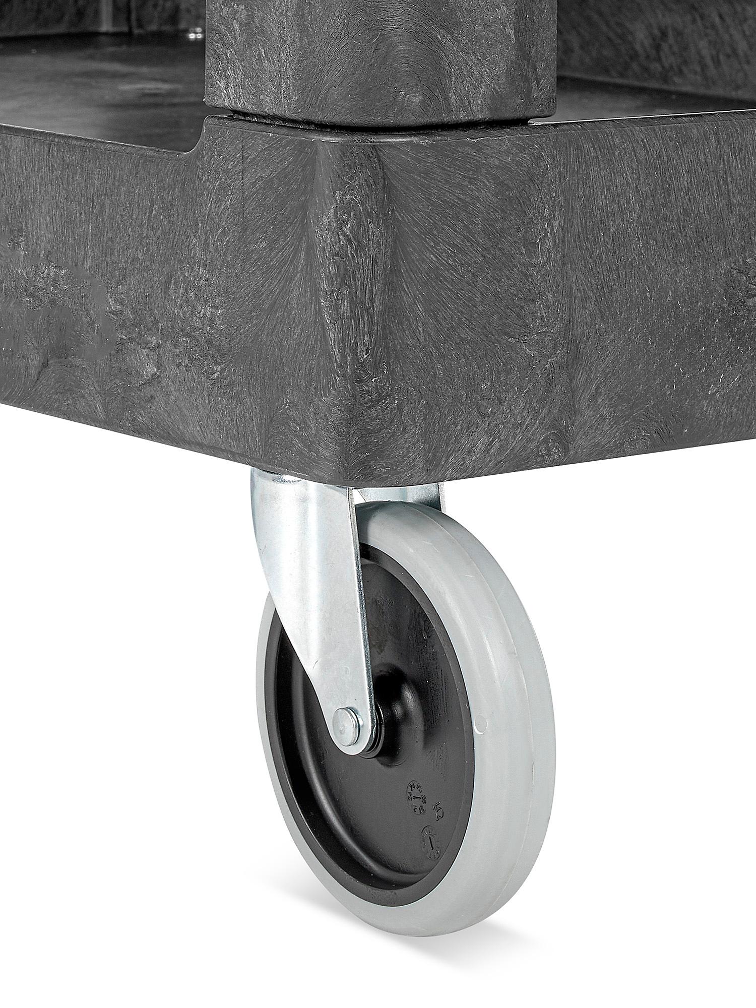 Rubbermaid® Black Utility Cart with Drawer - 44 x 26 x 33 Rubbermaid® Black Utility Cart with Drawer - 44 x 26 x 33