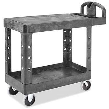 Rubbermaid&reg; Flat Shelf Cart - 39 x 17 x 33" H-2482