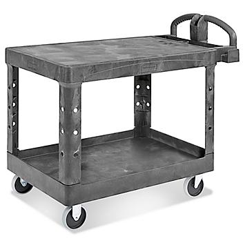 Rubbermaid&reg; Flat Shelf Cart - 44 x 25 x 33" H-2483