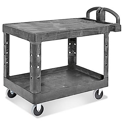 Rubbermaid® Flat Shelf Cart - 44 x 25 x 33 H-2483 - Uline