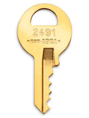 Key for Keyed Alike Master Lock&reg; Steel Padlock H-2491-ADDKY