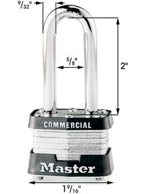 Master Lock® Steel Padlock - Keyed Different, 2