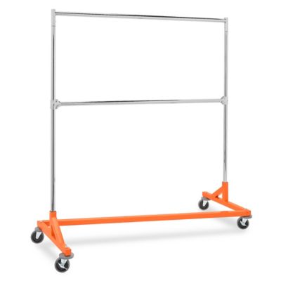 Uline rolling clothes discount rack