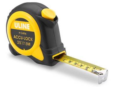 Uline Metric Tape Measure - 1 x 25'/7.5M