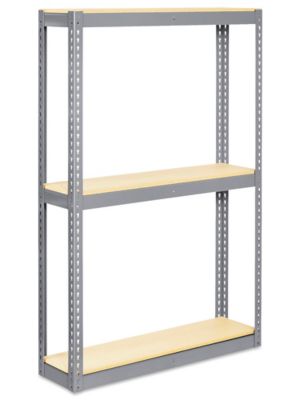 Wide Span Storage Rack - Particle Board, 60 x 24 x 72 H-1526 - Uline