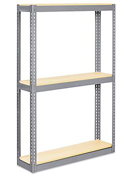 Wide Span Storage Rack - Particle Board, 48 x 12 x 72" H-2498