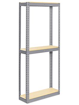 Wide Span Storage Rack - Particle Board, 36 x 12 x 84" H-2499