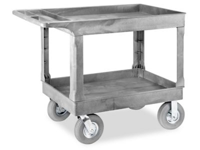 Uline Utility Cart - 45 x 25 x 33, Red H-2504R - Uline