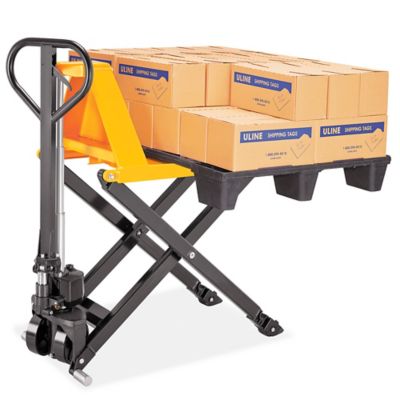 Standard Scissor Lift Truck - Narrow Fork, 45 x 21