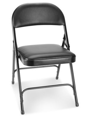 Deluxe Vinyl Padded Folding Chair