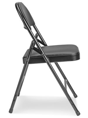 Vinyl padded 2024 folding chairs