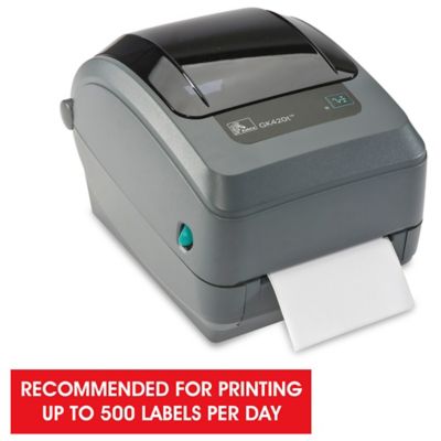 Zebra GK420T Desktop Dual Barcode Printer H2526 Uline