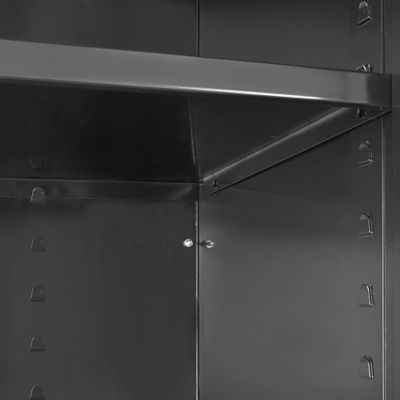 Under Counter Storage Cabinet - 36 x 18 x 30, Unassembled, Black H-8529BL  - Uline