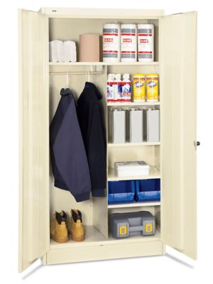 Supply Cabinet - 36 x 18 x 72", Tan H-2533T