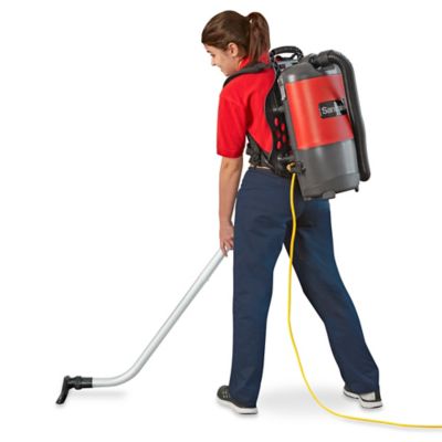 ProTeam® Industrial Backpack Vacuum - 6 Quart H-6460 - Uline