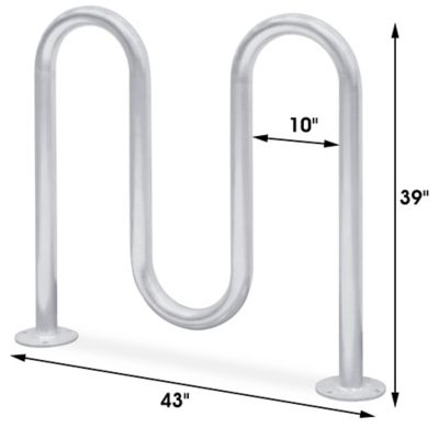 Uline best sale bike rack