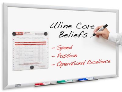 Magnetic Porcelain Dry Erase Board - 3 x 2' H-2566