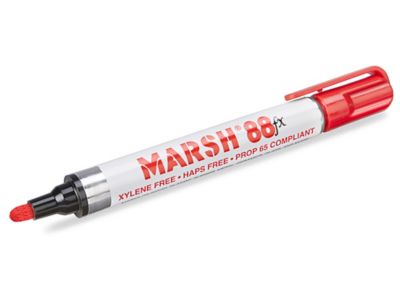 Markal Paint Marker,Pro Wash W,Red 97032