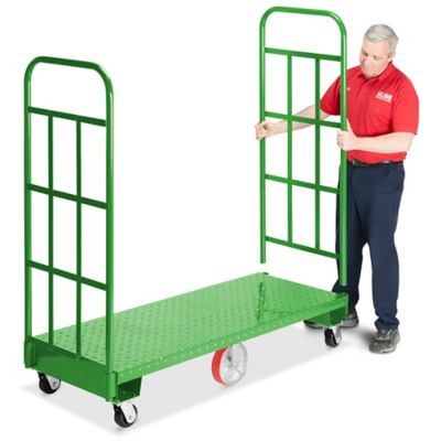 Rubbermaid® Service Cart with Cabinet H-2060 - Uline