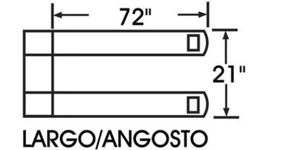 Dimensiones del Patín Hidráulico